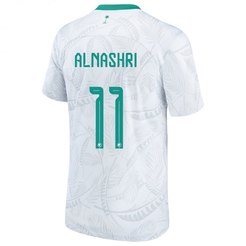 Heren Saoedi-arabisch Awad Alnashri #11 Wit Thuisshirt Thuistenue 22-24 T-shirt