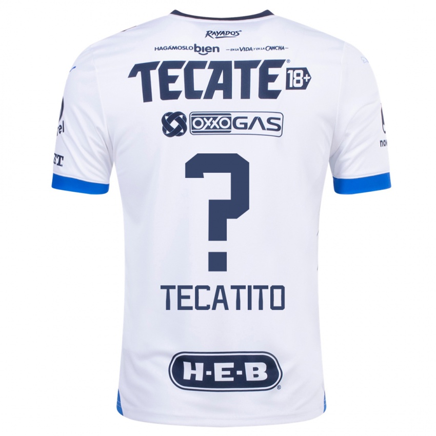 Kinderen Tecatito #0 Wit Uitshirt Uittenue 2023/24 T-Shirt