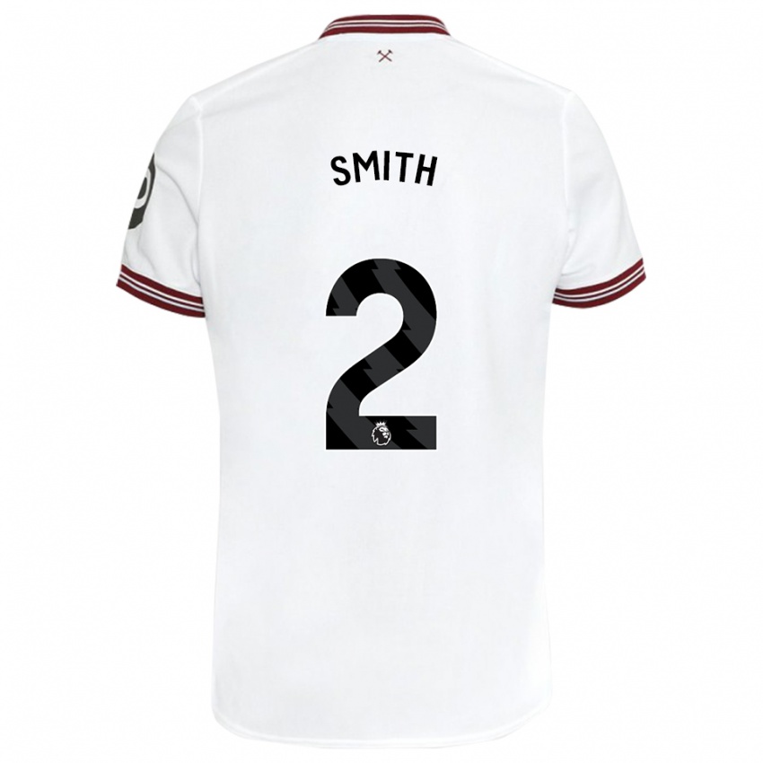 Heren Kirsty Smith #2 Wit Uitshirt Uittenue 2023/24 T-Shirt