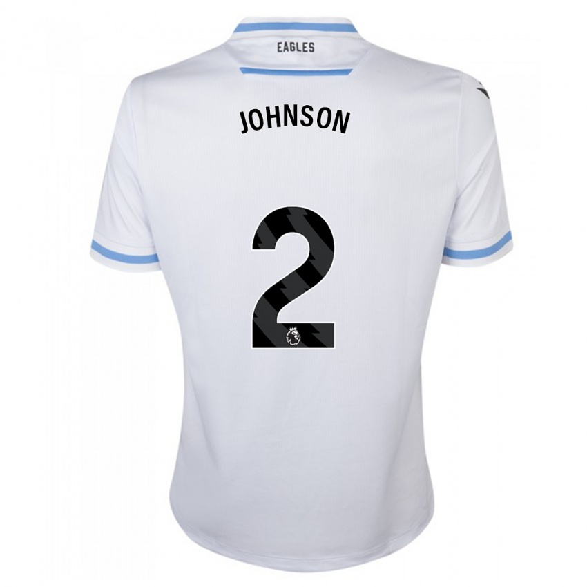 Heren Annabel Johnson #2 Wit Uitshirt Uittenue 2023/24 T-Shirt