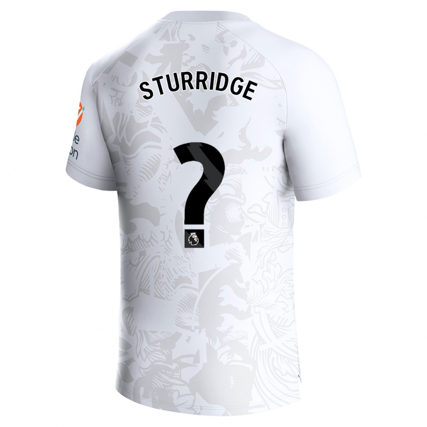 Dames Dj Campton Sturridge #0 Wit Uitshirt Uittenue 2023/24 T-Shirt