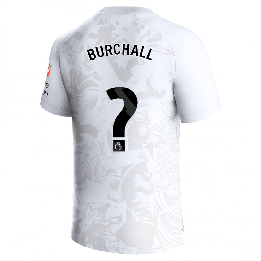 Dames Ajani Burchall #0 Wit Uitshirt Uittenue 2023/24 T-Shirt
