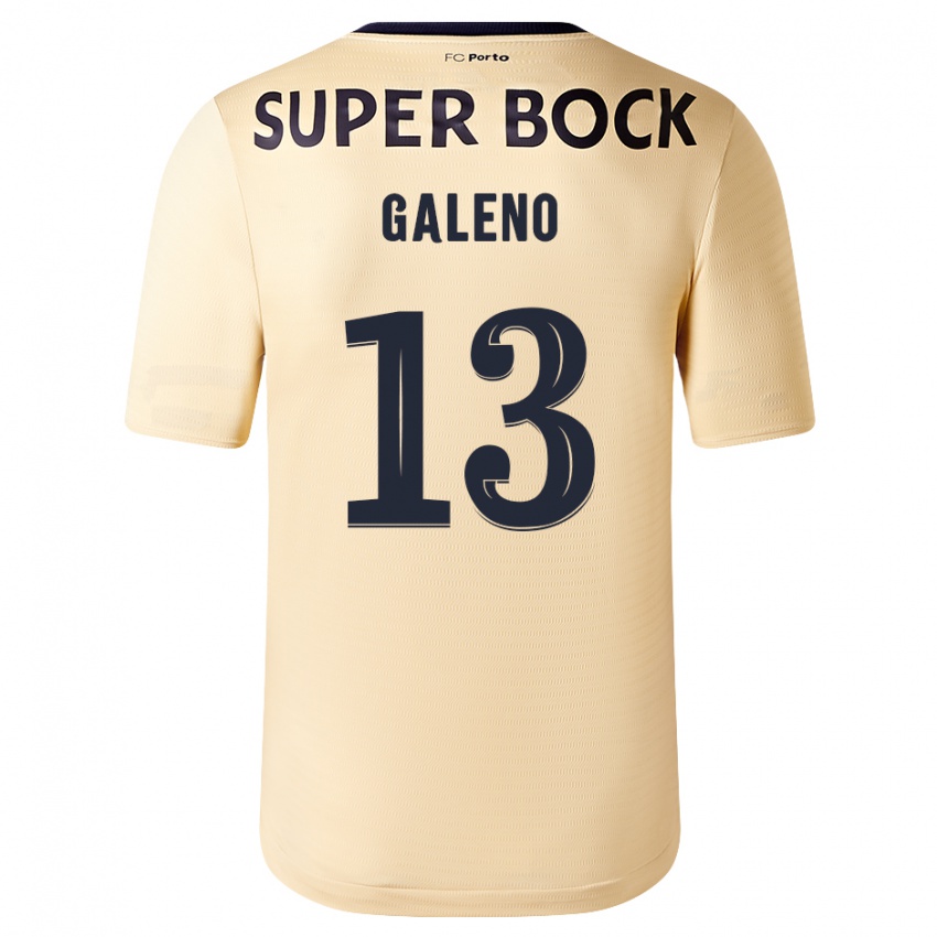 Dames Galeno #13 Beige-Gouden Uitshirt Uittenue 2023/24 T-Shirt