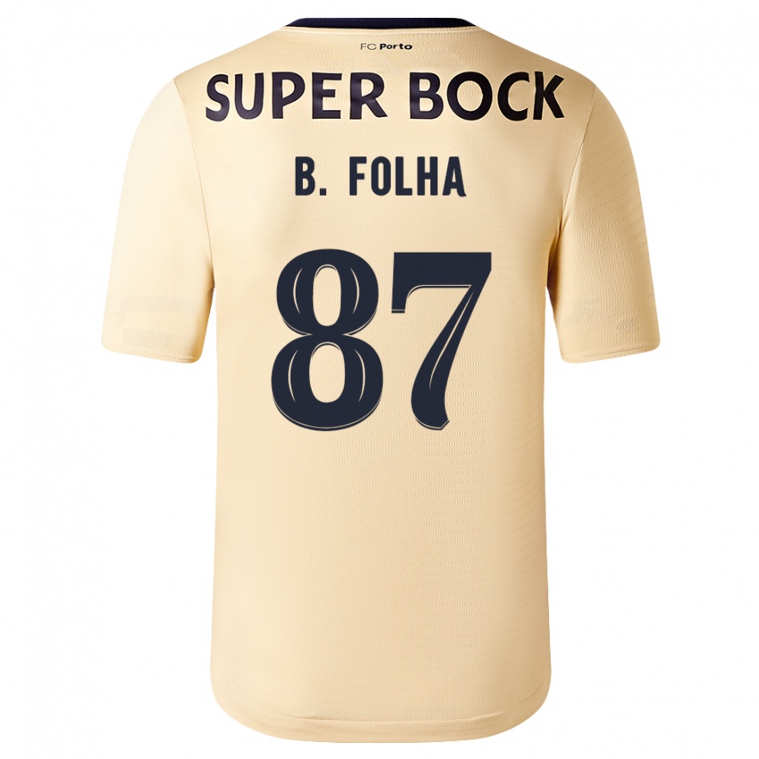 Dames Bernardo Folha #87 Beige-Gouden Uitshirt Uittenue 2023/24 T-Shirt