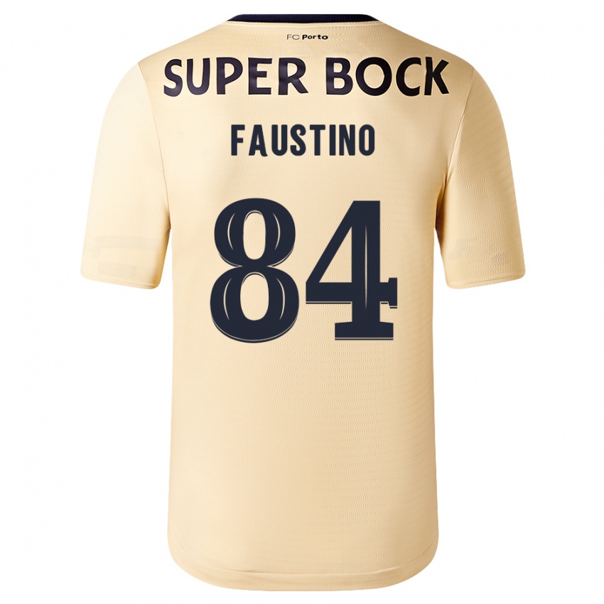 Dames Levi Faustino #84 Beige-Gouden Uitshirt Uittenue 2023/24 T-Shirt