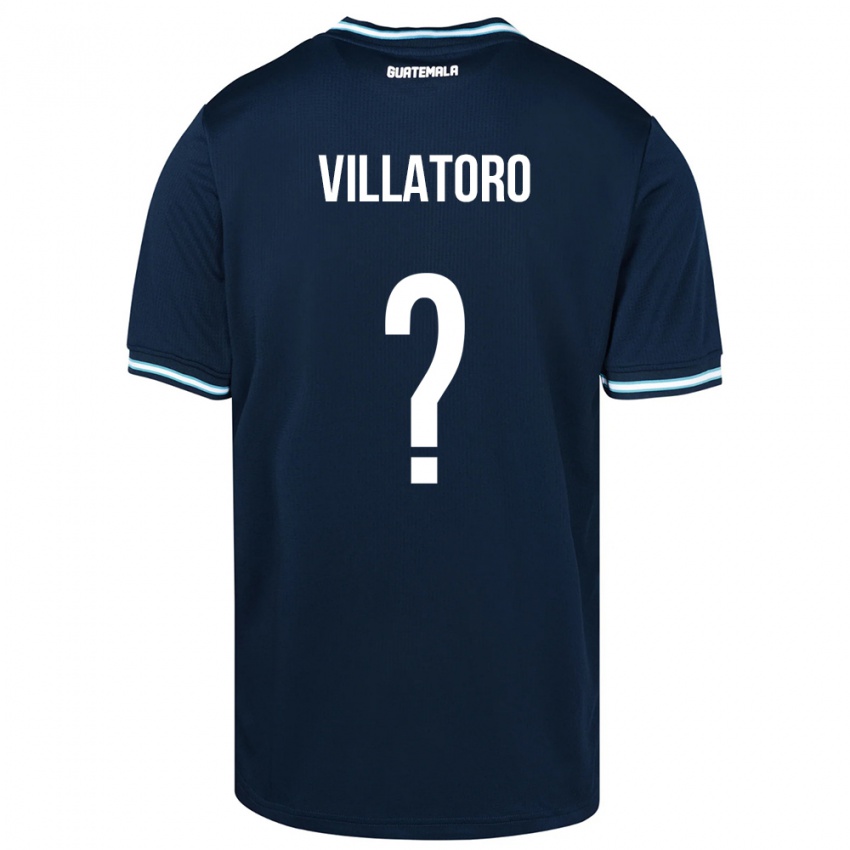 Kinderen Guatemala Grace Villatoro #0 Blauw Uitshirt Uittenue 24-26 T-Shirt
