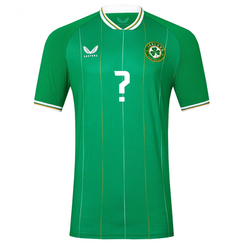 Heren Ierland Kian Leavy #0 Groente Thuisshirt Thuistenue 24-26 T-Shirt