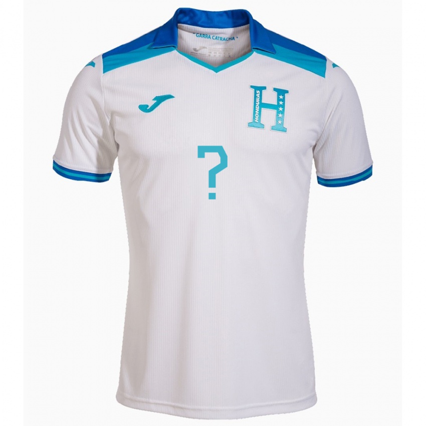 Heren Honduras Didier Paguada #0 Wit Thuisshirt Thuistenue 24-26 T-Shirt