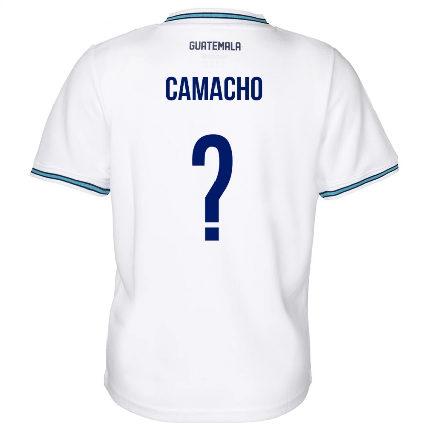 Heren Guatemala Samuel Camacho #0 Wit Thuisshirt Thuistenue 24-26 T-Shirt