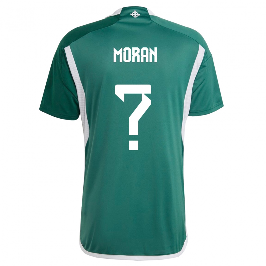 Heren Noord-Ierland Harry Moran #0 Groente Thuisshirt Thuistenue 24-26 T-Shirt