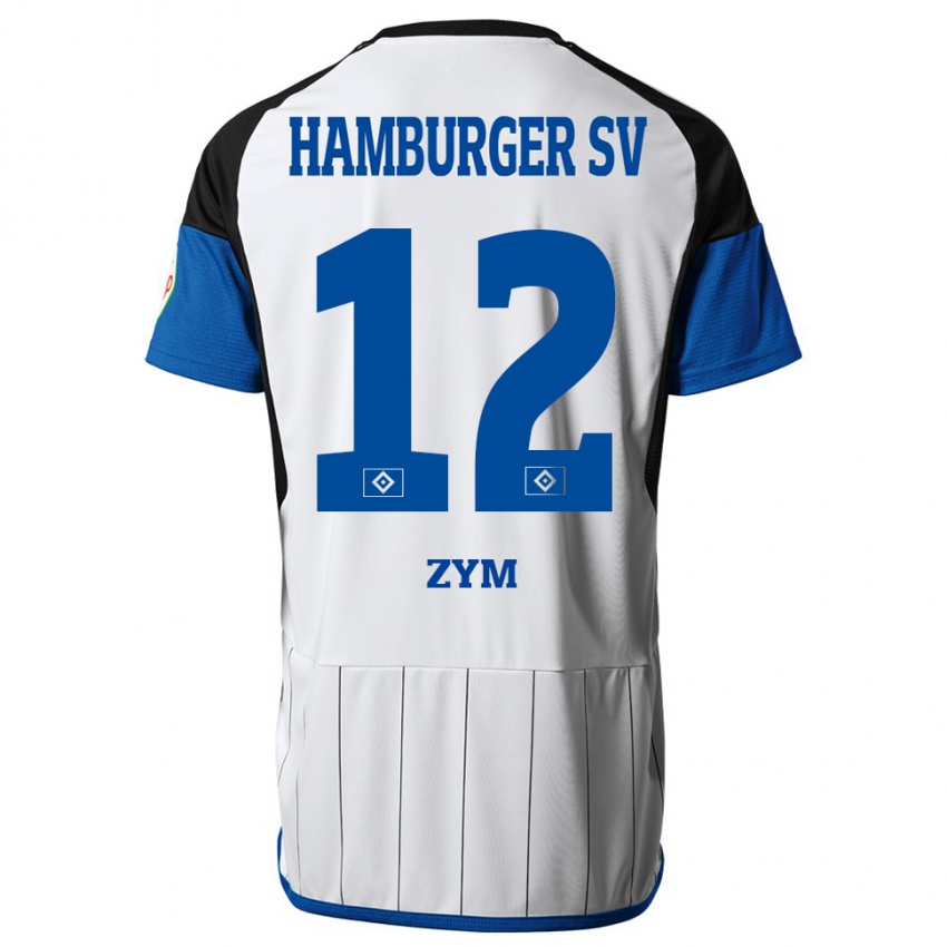 Kinderen Marcel Zym #12 Wit Thuisshirt Thuistenue 2023/24 T-Shirt