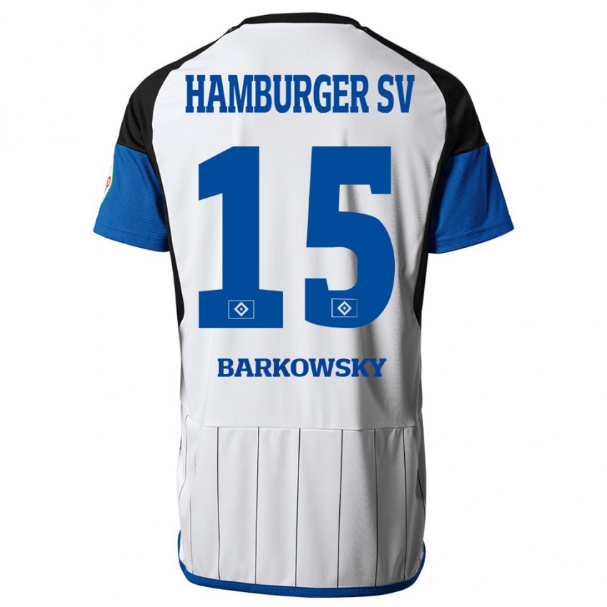 Kinderen Finn Barkowsky #15 Wit Thuisshirt Thuistenue 2023/24 T-Shirt