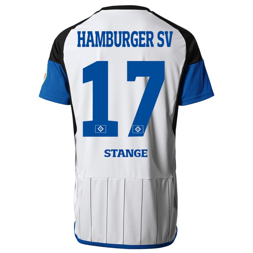 Kinderen Otto Stange #17 Wit Thuisshirt Thuistenue 2023/24 T-Shirt