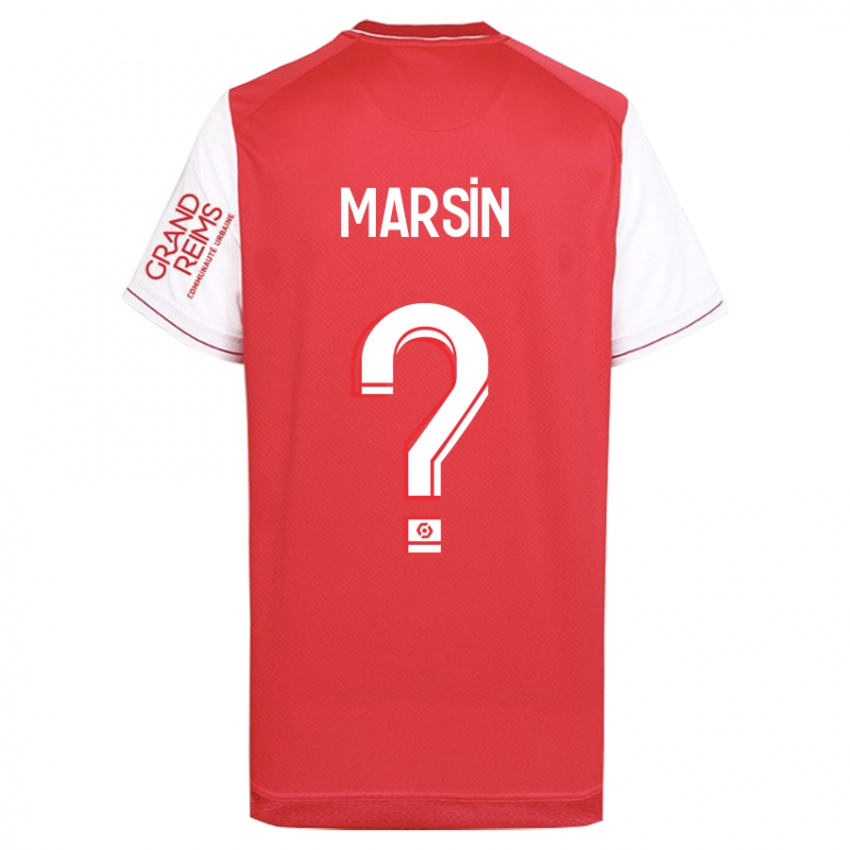 Kinderen Antonin Marsin #0 Rood Thuisshirt Thuistenue 2023/24 T-Shirt