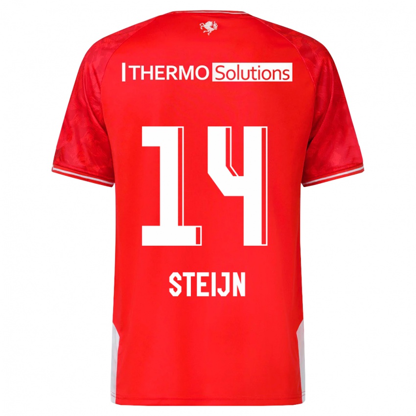 Kinderen Sem Steijn #14 Rood Thuisshirt Thuistenue 2023/24 T-Shirt