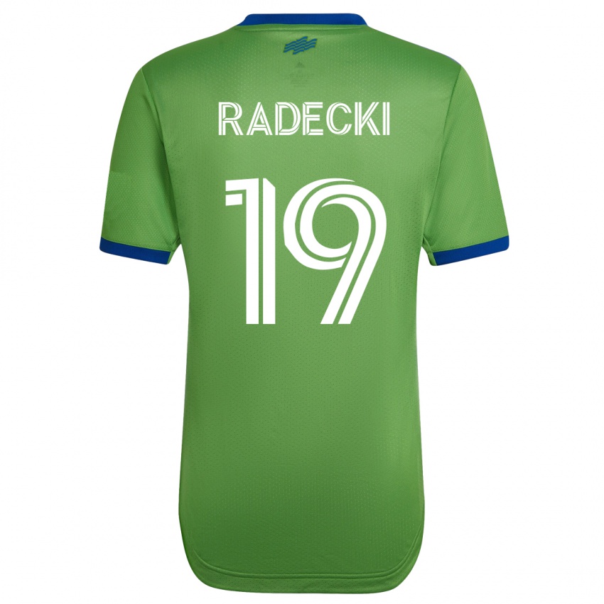 Kinderen Taylor Radecki #19 Groente Thuisshirt Thuistenue 2023/24 T-Shirt