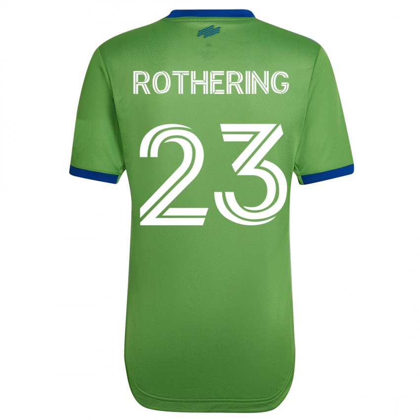 Kinderen Holly Rothering #23 Groente Thuisshirt Thuistenue 2023/24 T-Shirt