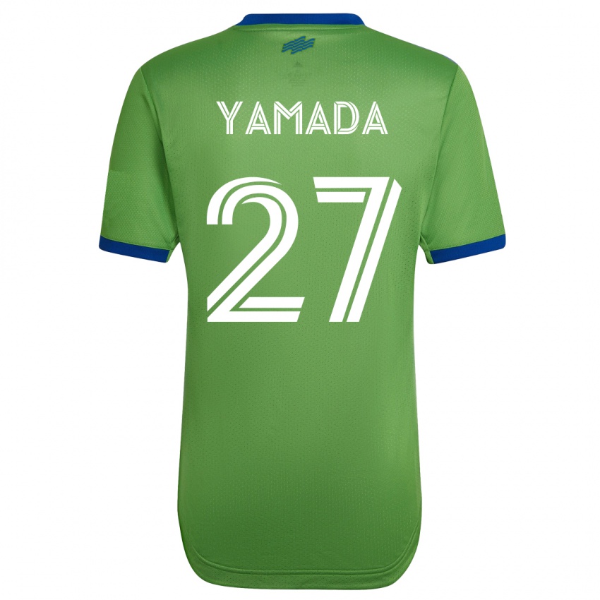 Kinderen Hikari Yamada #27 Groente Thuisshirt Thuistenue 2023/24 T-Shirt