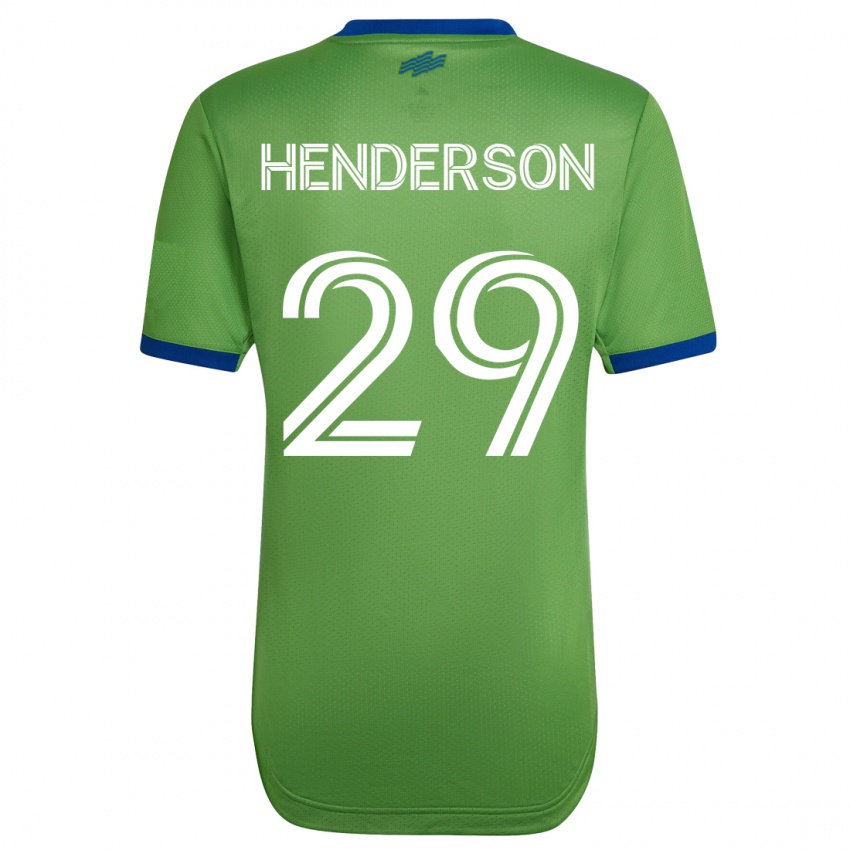 Kinderen Anna Henderson #29 Groente Thuisshirt Thuistenue 2023/24 T-Shirt