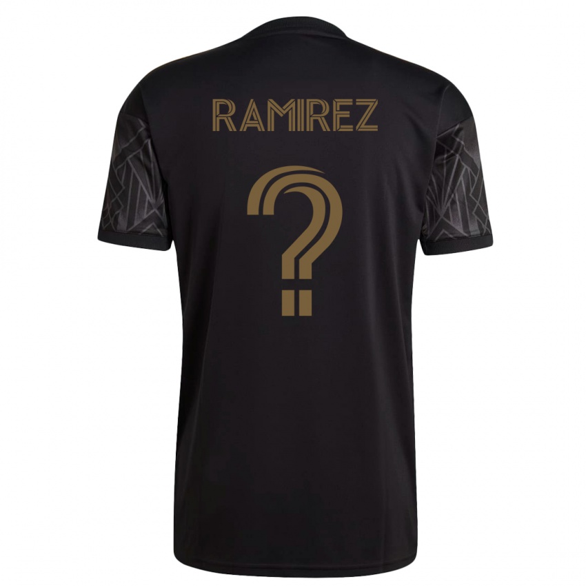 Kinderen Dennis Ramirez #0 Zwart Thuisshirt Thuistenue 2023/24 T-Shirt