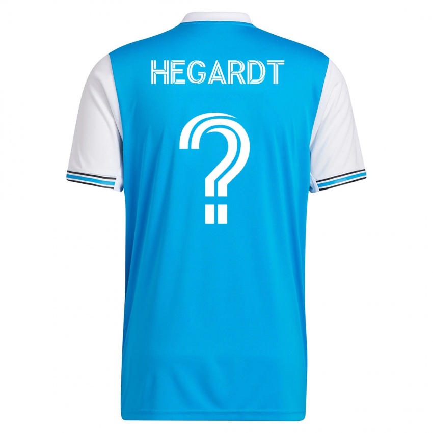 Kinderen Chris Hegardt #0 Blauw Thuisshirt Thuistenue 2023/24 T-Shirt