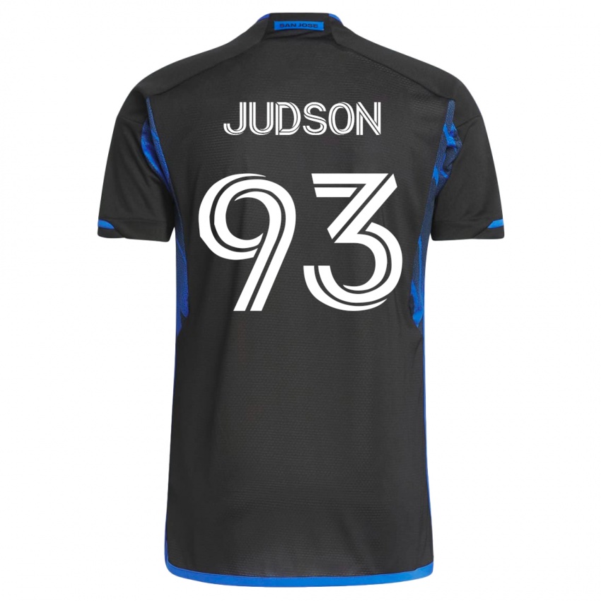 Kinderen Judson #93 Blauw Zwart Thuisshirt Thuistenue 2023/24 T-Shirt