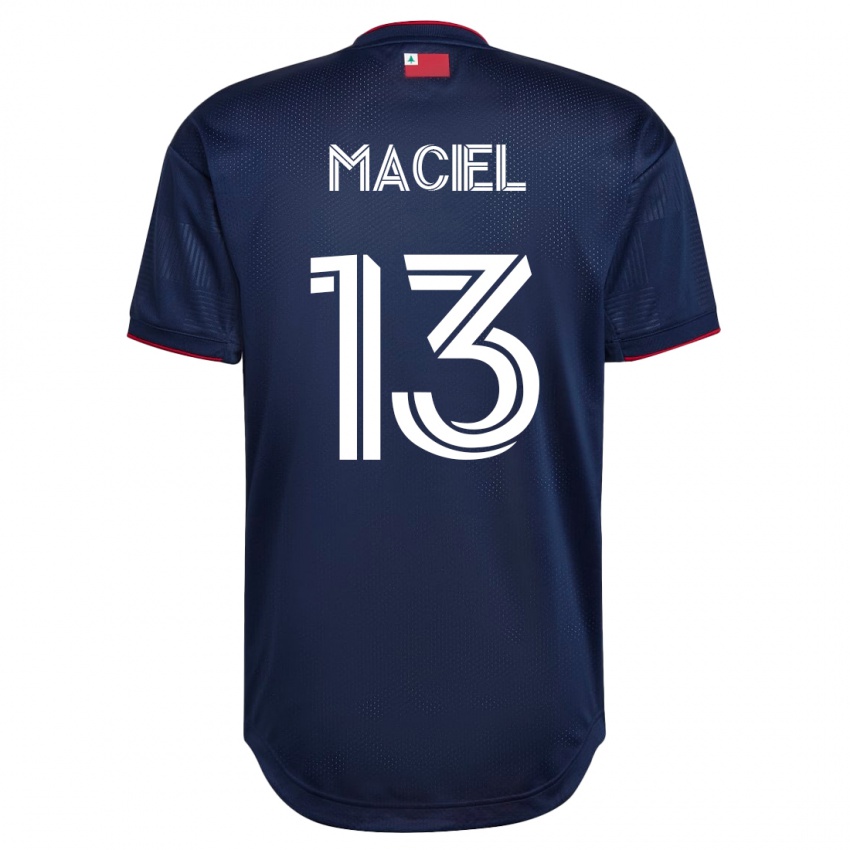 Kinderen Maciel #13 Marine Thuisshirt Thuistenue 2023/24 T-Shirt