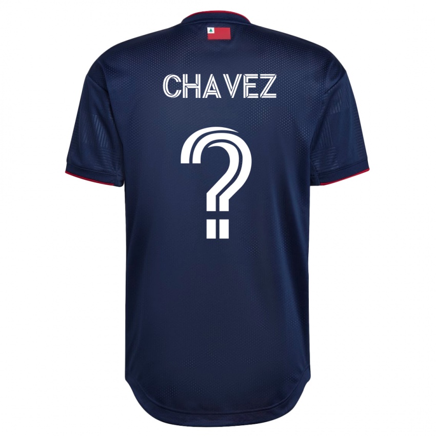 Kinderen Gabriel Chávez #0 Marine Thuisshirt Thuistenue 2023/24 T-Shirt