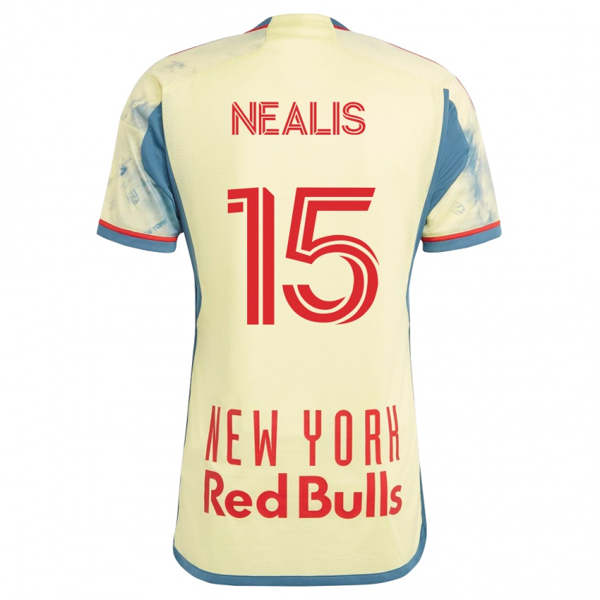 Kinderen Sean Nealis #15 Geel Thuisshirt Thuistenue 2023/24 T-Shirt