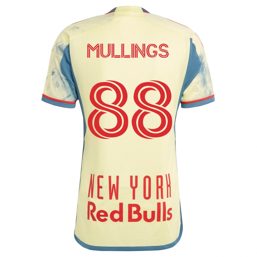 Kinderen O'vonte Mullings #88 Geel Thuisshirt Thuistenue 2023/24 T-Shirt