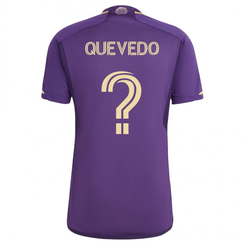 Kinderen Juan Quevedo #0 Viooltje Thuisshirt Thuistenue 2023/24 T-Shirt