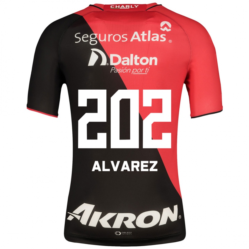 Kinderen Sergio Álvarez #202 Zwart Thuisshirt Thuistenue 2023/24 T-Shirt