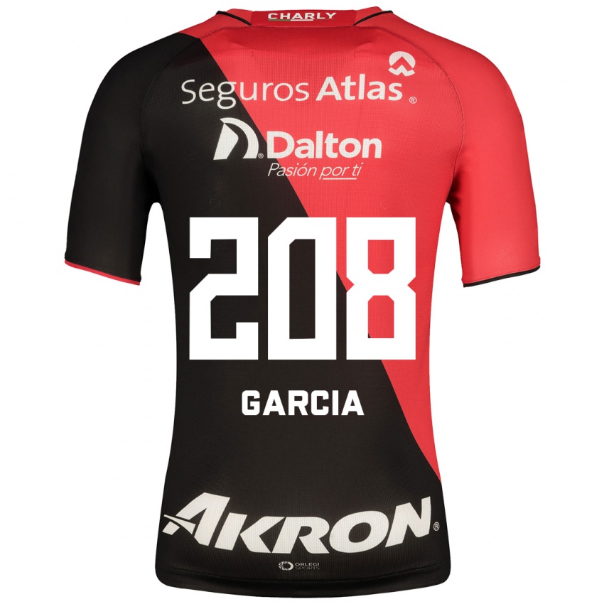Kinderen Ángel García #208 Zwart Thuisshirt Thuistenue 2023/24 T-Shirt
