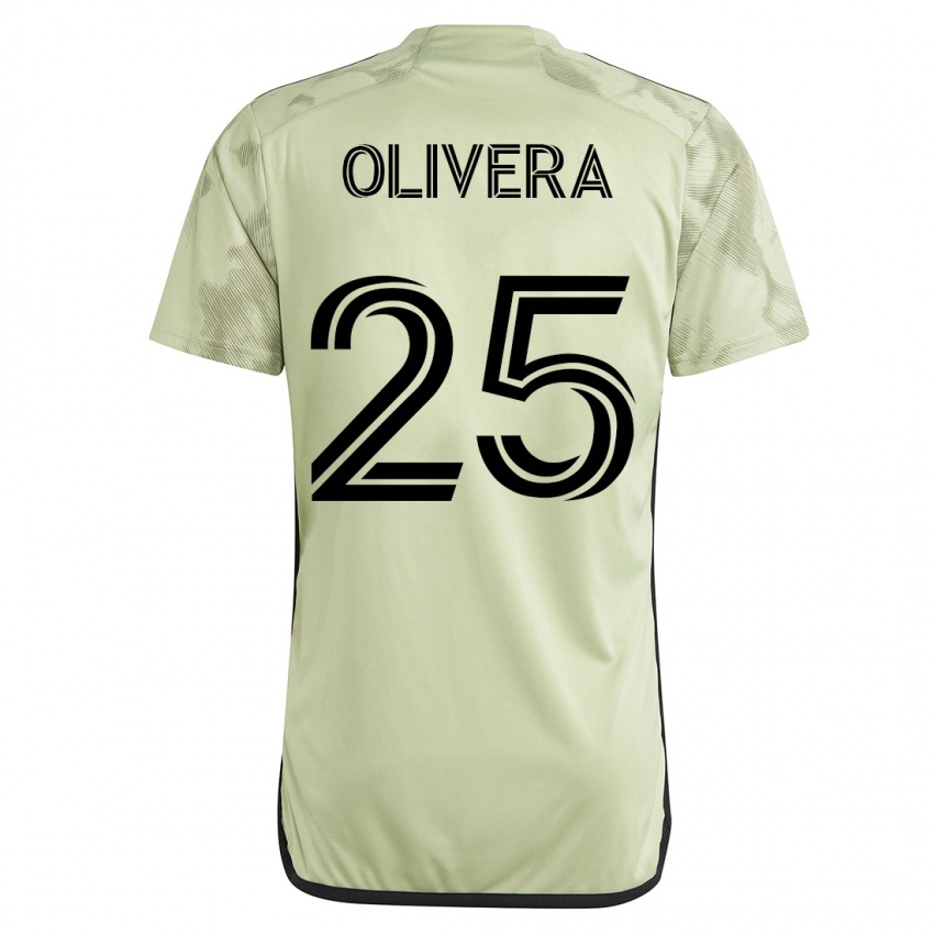 Kinderen Cristian Olivera #25 Groente Uitshirt Uittenue 2023/24 T-Shirt
