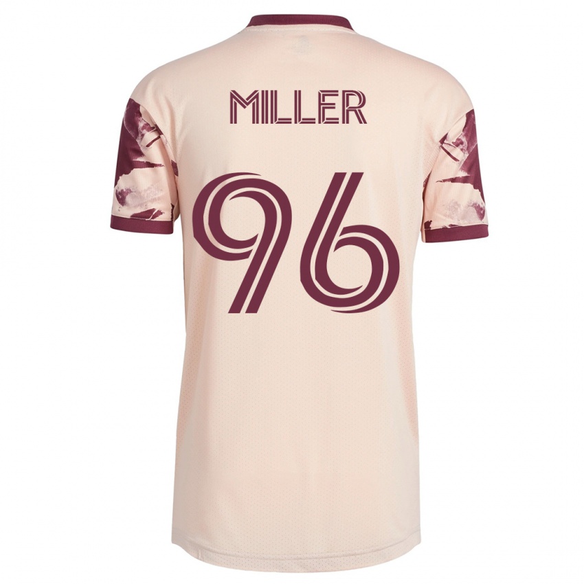 Kinderen Carver Miller #96 Gebroken Wit Uitshirt Uittenue 2023/24 T-Shirt