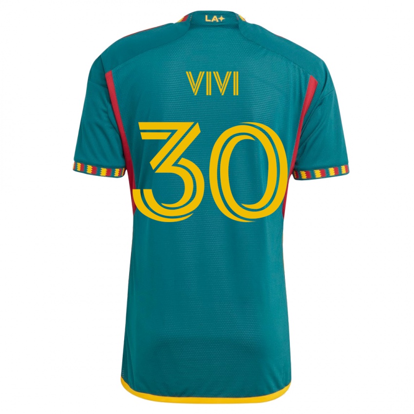 Kinderen Gino Vivi #30 Groente Uitshirt Uittenue 2023/24 T-Shirt