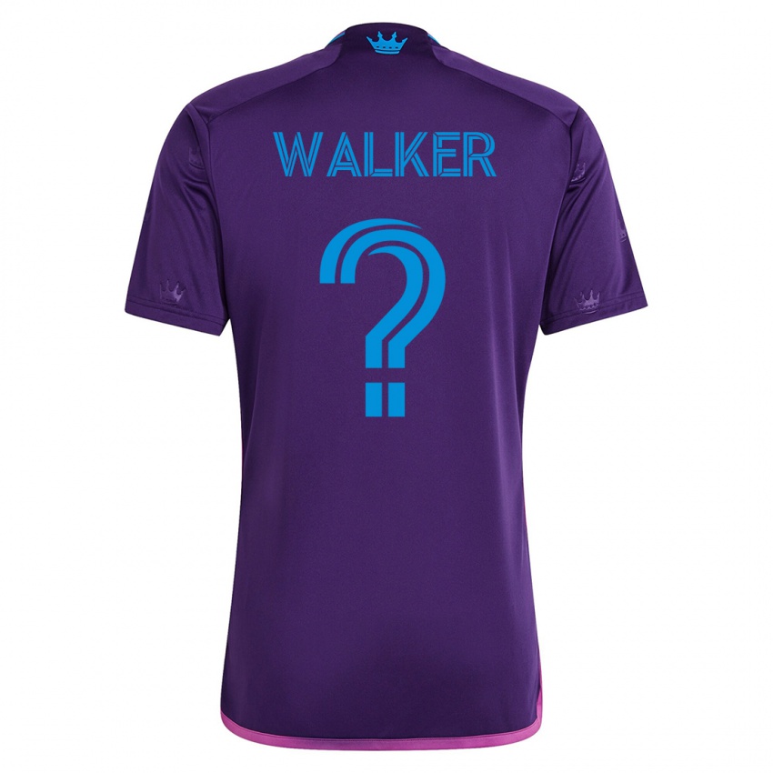 Kinderen Isaac Walker #0 Viooltje Uitshirt Uittenue 2023/24 T-Shirt
