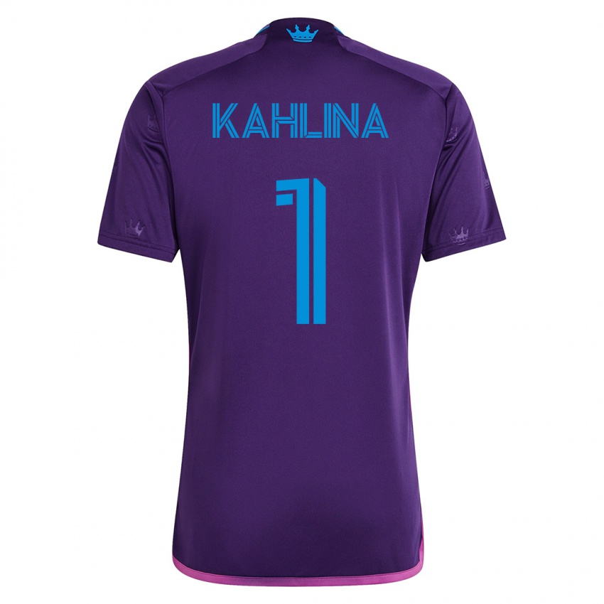 Kinderen Kristijan Kahlina #1 Viooltje Uitshirt Uittenue 2023/24 T-Shirt