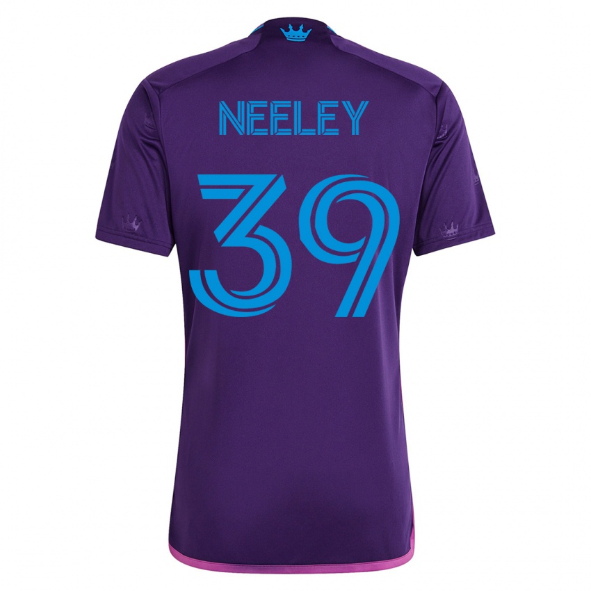 Kinderen Jack Neeley #39 Viooltje Uitshirt Uittenue 2023/24 T-Shirt
