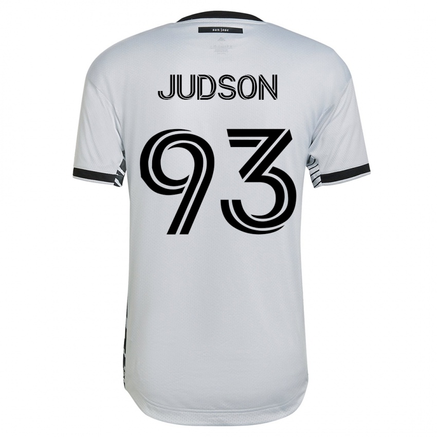Kinderen Judson #93 Wit Uitshirt Uittenue 2023/24 T-Shirt