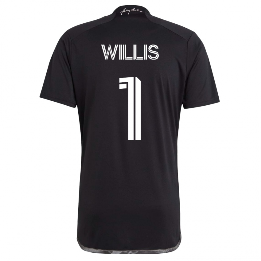 Kinderen Joe Willis #1 Zwart Uitshirt Uittenue 2023/24 T-Shirt