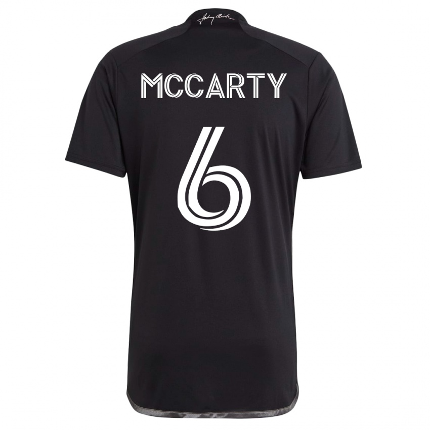 Kinderen Dax Mccarty #6 Zwart Uitshirt Uittenue 2023/24 T-Shirt