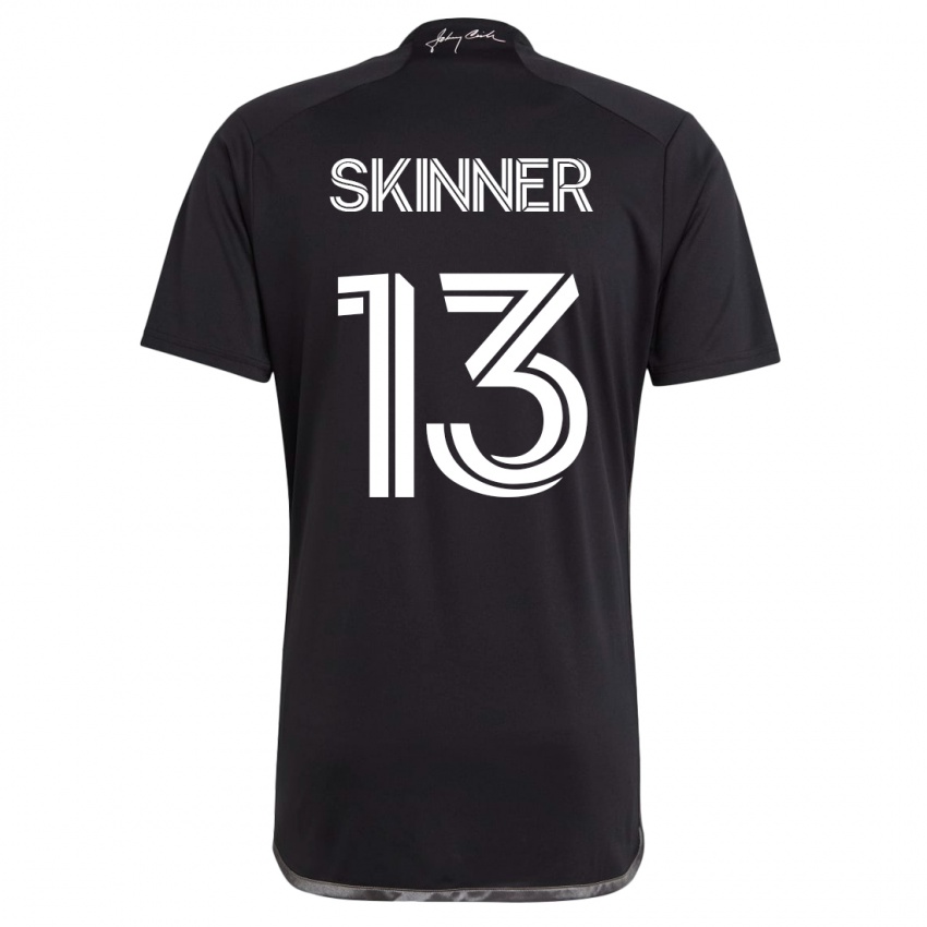 Kinderen Joey Skinner #13 Zwart Uitshirt Uittenue 2023/24 T-Shirt