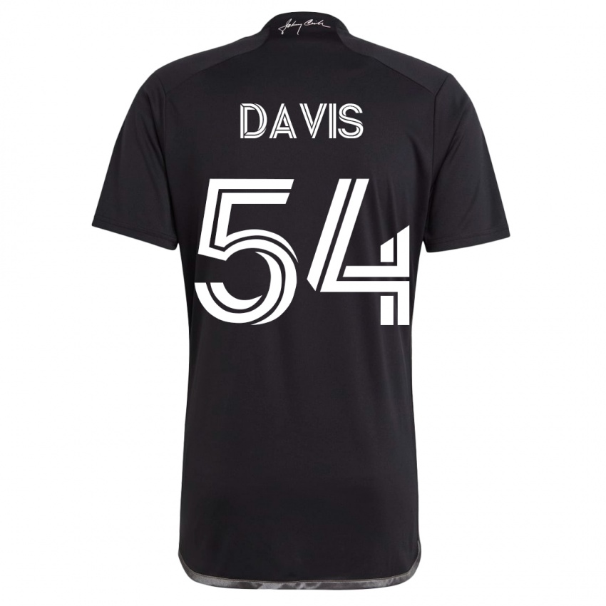 Kinderen Sean Davis #54 Zwart Uitshirt Uittenue 2023/24 T-Shirt