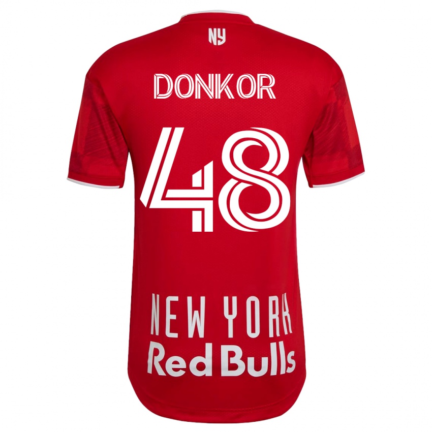 Kinderen Ronald Donkor #48 Beige-Gouden Uitshirt Uittenue 2023/24 T-Shirt