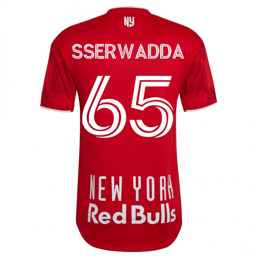 Kinderen Steven Sserwadda #65 Beige-Gouden Uitshirt Uittenue 2023/24 T-Shirt