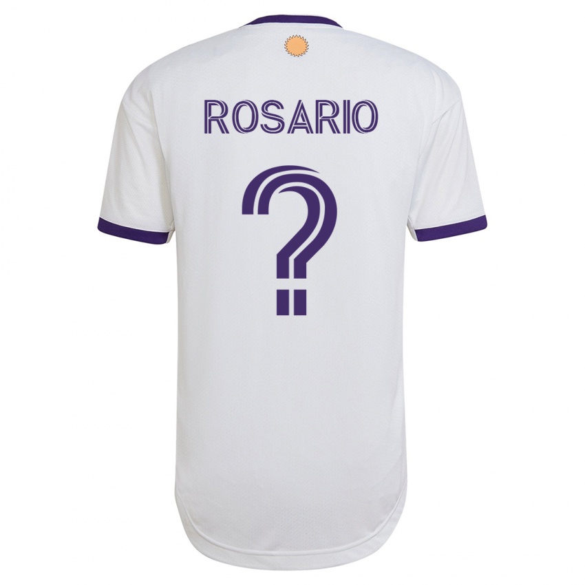 Kinderen Gabriel Rosario #0 Wit Uitshirt Uittenue 2023/24 T-Shirt