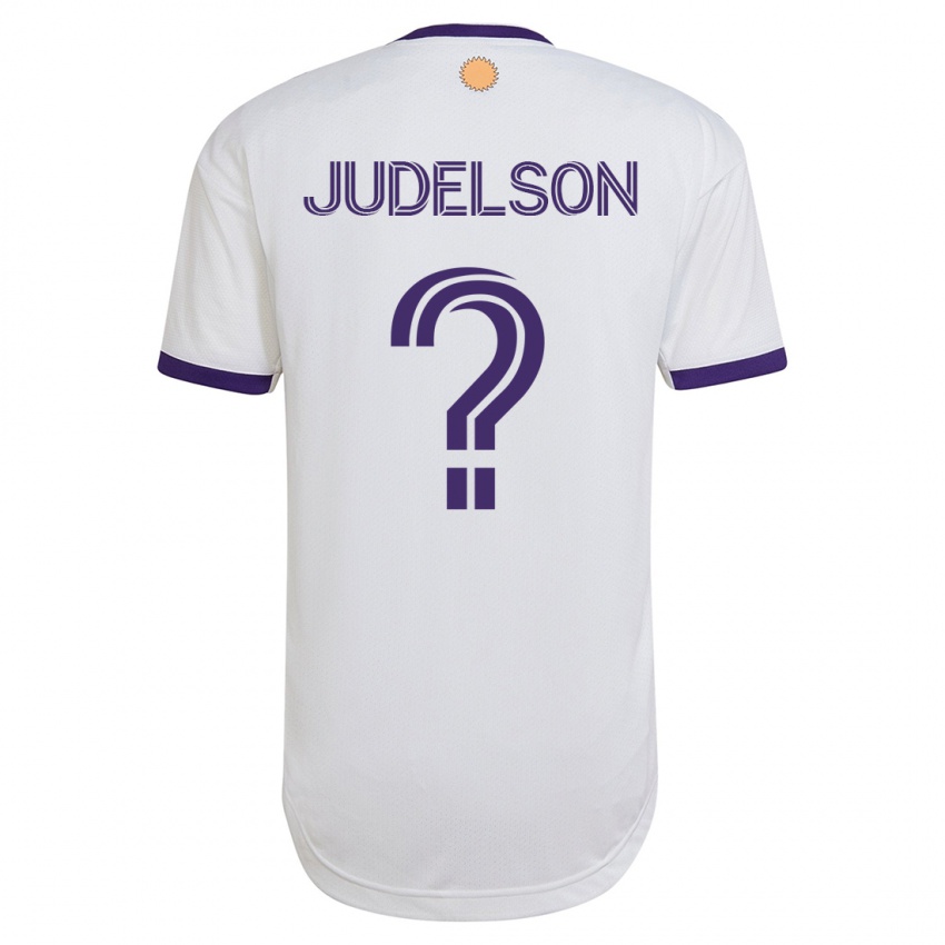 Kinderen Dylan Judelson #0 Wit Uitshirt Uittenue 2023/24 T-Shirt