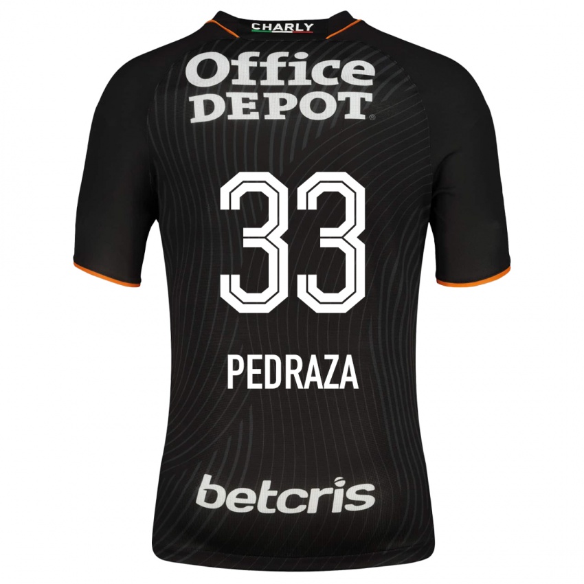 Kinderen Pedro Pedraza #33 Zwart Uitshirt Uittenue 2023/24 T-Shirt