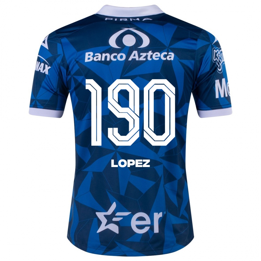 Kinderen Josué López #190 Blauw Uitshirt Uittenue 2023/24 T-Shirt